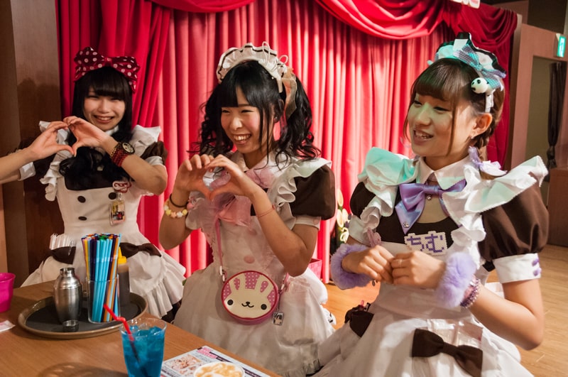 Step into the world of kawaii culture with Japan Youth Travel and meet friendly Maid Cafe cosplayers in Tokyo.